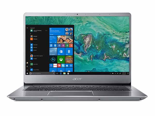 Acer - Notebook Swift 3 14”  - NX.H1SAL.003 - Silver -  Spa i5-8250U 4GB+16 Opt  1TB Silver Win 10 Hom