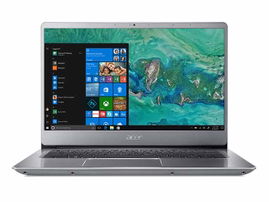 Acer - Notebook Swift 3 14”  - NX.H1SAL.003 - Silver -  Spa i5-8250U 4GB+16 Opt  1TB Silver Win 10 Hom