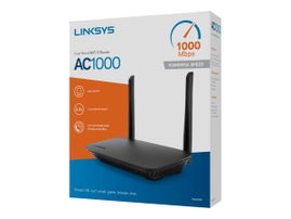 Linksys E5350 - Enrutador inalámbrico - AC1000 Mbps - conmutador de 4 puertos 10/100 - 802.11a/b/g/n/ac - Doble banda 2.4 GHz / 5 GHz