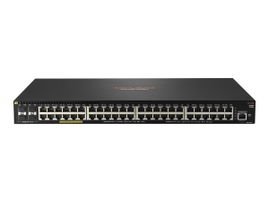 HPE Aruba 2930F 48G PoE+ 4SFP+ - Conmutador - L3 - Gestionado - 48 x 10/100/1000 (PoE+) + 4 x 1 Gigabit / 10 Gigabit SFP+ (enlace ascendente) - montaje en rack - PoE+ (740 W) HPE Aruba 2930F 48G PoE+ 4SFP+ - Conmutador - L3 - Gestionado - 48 x 10/100/1000 (PoE+) + 4 x 1 Gigabit / 10 Gigabit SFP+ (enlace ascendente) - montaje en rack - PoE+ (740 W)
