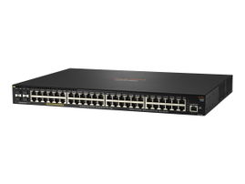 HPE Aruba 2930F 48G PoE+ 4SFP+ - Conmutador - L3 - Gestionado - 48 x 10/100/1000 (PoE+) + 4 x 1 Gigabit / 10 Gigabit SFP+ (enlace ascendente) - montaje en rack - PoE+ (740 W) HPE Aruba 2930F 48G PoE+ 4SFP+ - Conmutador - L3 - Gestionado - 48 x 10/100/1000 (PoE+) + 4 x 1 Gigabit / 10 Gigabit SFP+ (enlace ascendente) - montaje en rack - PoE+ (740 W)