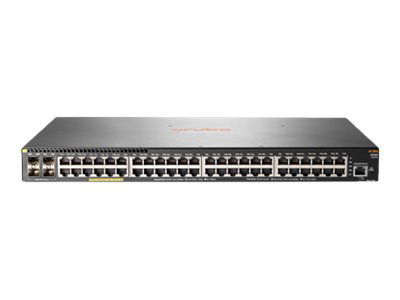 Aruba 2930F 48G PoE+ 4SFP - Conmutador - L3 - Gestionado - 48 x 10/100/1000 (PoE+) + 4 x Gigabit SFP (enlace ascendente) - montaje en rack - PoE+ (370 W) Aruba 2930F 48G PoE+ 4SFP - Conmutador - L3 - Gestionado - 48 x 10/100/1000 (PoE+) + 4 x Gigabit SFP (enlace ascendente) - montaje en rack - PoE+ (370 W)