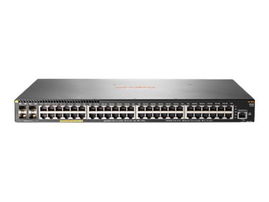 Aruba 2930F 48G PoE+ 4SFP - Conmutador - L3 - Gestionado - 48 x 10/100/1000 (PoE+) + 4 x Gigabit SFP (enlace ascendente) - montaje en rack - PoE+ (370 W)