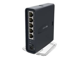 MikroTik RouterBOARD hAP ac lite RB952UI-5AC2ND - Punto de acceso inalámbrico - 100Mb LAN - Wi-Fi 5 - 2.4 GHz, 5 GHz - alimentación cc