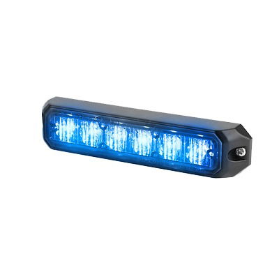 Auxiliary Light of 6 LEDs, 12 Vdc, 1 A, Blue Color