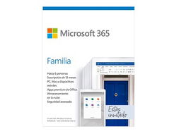 Microsoft 365 Family - Annual subscription - Windows - Spanish Microsoft 365 Family - Annual subscription - Windows - Spanish
