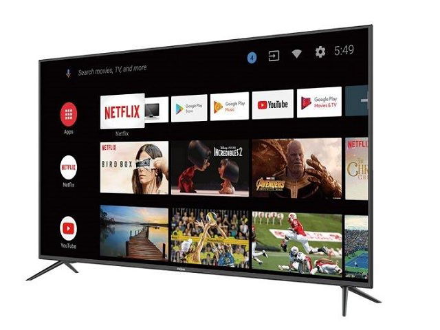 Haier TV 43” 1080p, Google Android 9, Serie K6500DG