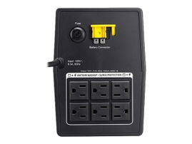 APC Back-UPS BX1000L-LM - UPS - CA 110/120 V - 600 vatios - 1000 VA - conectores de salida: 6