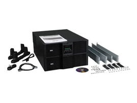 Tripp Lite UPS Smart Online 10000VA 9000W Rackmount 10kVA 200-240V USB DB9 Manual Bypass Switch Hot Swap 6URM - UPS - CA 200/208/220/230/240 V - 9 kW - 10000 VA - conectores de salida: 6 - 6U - negro atractivo