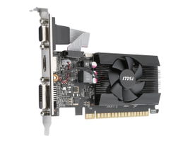 MSI GT 710 2GD3 LP - Tarjeta gráfica - GF GT 710 - 2 GB DDR3 - PCIe 2.0 x16 perfil bajo - DVI, D-Sub, HDMI MSI GT 710 2GD3 LP - Tarjeta gráfica - GF GT 710 - 2 GB DDR3 - PCIe 2.0 x16 perfil bajo - DVI, D-Sub, HDMI