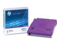 HPE - LTO Ultrium WORM 6 - 2.5 TB / 6.25 TB - etiquetas de escritura - púrpura - para StorageWorks SAS Rack-Mount Kit