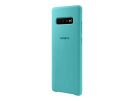 Samsung Silicone Cover EF-PG975 - Carcasa trasera para teléfono móvil - silicona - verde - para Galaxy S10+, S10+ (Unlocked)