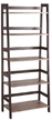 Xtech -  Estante escalonado -  PVC: 5% Acero: 25% Madera: 70% - 5 estantes - color canela