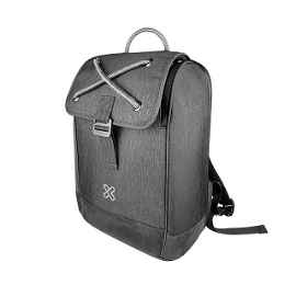 Klip Xtreme - Notebook carrying backpack - 1680D polyester - Business gray - 14.1in Slim laptops