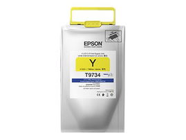 Epson T9734 - Gran capacidad - amarillo - original - blíster con alarmas de RF/acústica - cartucho de tinta - para WorkForce Pro WF-C869R, WF-C869RD3TWFC, WF-C869RDTWF, WF-C869RDTWFC