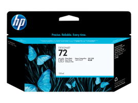 HP 72 - 130 ml - Photo Negro - original - DesignJet - cartucho de tinta - para DesignJet T1100, T1100ps, T1200, T1200ps, T1300, T610, T620, T770, T790