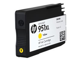 HP 951XL - 17 ml - Alto rendimiento - amarillo - original - cartucho de tinta - para Officejet Pro 251dw, 276dw, 8100, 8600, 8600 N911a, 8610, 8615, 8620, 8625, 8630