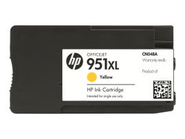 HP 951XL - 17 ml - Alto rendimiento - amarillo - original - cartucho de tinta - para Officejet Pro 251dw, 276dw, 8100, 8600, 8600 N911a, 8610, 8615, 8620, 8625, 8630