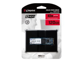 Kingston A400 - SSD - 120 GB - interno - M.2 2280 - SATA 6Gb/s
