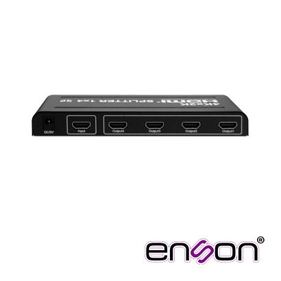 DISTRIBUIDOR HDMI ENSON ENS-HDMI14 CON UNA ENTRADA Y CUATRO SALIDAS HDMI PARA DISTRIBUIR EL VIDEO DE UN DISPOSITIVO (LAPTOP, GRABADOR DE VIDEO, CONSOLAS DE VIDEOJUEGO, ETC) A CUATRO PANTALLAS DISTINTAS AL MISMO TIEMPO, INCLUYE FUENTE DE ALIMENTACIÓN DISTRIBUIDOR HDMI ENSON ENS-HDMI14 CON UNA ENTRADA Y CUATRO SALIDAS HDMI PARA DISTRIBUIR EL VIDEO DE UN DISPOSITIVO (LAPTOP, GRABADOR DE VIDEO, CONSOLAS DE VIDEOJUEGO, ETC) A CUATRO PANTALLAS DISTINTAS AL MISMO TIEMPO, INCLUYE FUENTE DE ALIMENTACIÓN