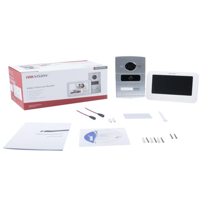 Hikvision DS-KIS601 - Sistema de intercomunicación de vídeo - cableado - 7 Hikvision DS-KIS601 - Sistema de intercomunicación de vídeo - cableado - 7