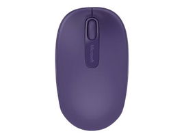 Microsoft ratón móvil inalámbrico 1850 - Ratón - diestro y zurdo - óptico - 3 botones - inalámbrico - 2.4 GHz - receptor inalámbrico USB - púrpura pantone