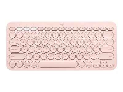 Logitech K380 Multi-Device Bluetooth Keyboard - Teclado - inalámbrico -  Bluetooth 3.0 - QWERTY - español - rosa