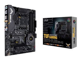 ASUS TUF GAMING X570-PLUS (WI-FI) - Placa base - ATX - Socket AM4 - AMD X570 Chipset - USB-C Gen2, USB 3.2 Gen 1, USB 3.2 Gen 2 - Bluetooth, Gigabit LAN, Wi-Fi - Tarjeta gráfica (CPU necesaria) - HD Audio (8-canales)