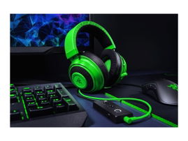 Razer Kraken - Tournament Edition - auricular - tamaño completo - cableado - conector de 3,5 mm - aislamiento de ruido - negro Razer Kraken - Tournament Edition - auricular - tamaño completo - cableado - conector de 3,5 mm - aislamiento de ruido - negro