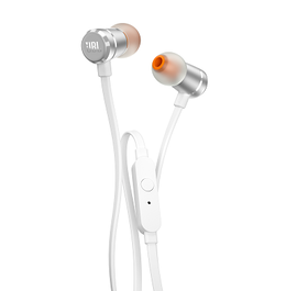 JBL TUNE 290 - Auriculares internos con micro - en oreja - cableado - conector de 3,5 mm - plata JBL TUNE 290 - Auriculares internos con micro - en oreja - cableado - conector de 3,5 mm - plata