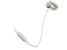 JBL TUNE 290 - Auriculares internos con micro - en oreja - cableado - conector de 3,5 mm - plata JBL TUNE 290 - Auriculares internos con micro - en oreja - cableado - conector de 3,5 mm - plata