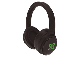 Klip Xtreme Imperious KWH-251 - Auriculares con diadema con micro - en oreja - Bluetooth - inalámbrico, cableado - conector de 3,5 mm - negro