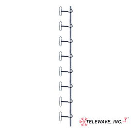 Antena Base UHF, de 8 Dipolos, Rango de Frecuencia 406 - 512 MHz. Antena Base UHF, de 8 Dipolos, Rango de Frecuencia 406 - 512 MHz.