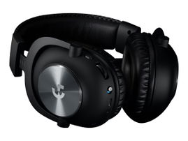 Logitech G Pro X Wireless LIGHTSPEED Gaming Headset - Auricular - 7.1 canales - tamaño completo - 2,4 GHz - inalámbrico Logitech G Pro X Wireless LIGHTSPEED Gaming Headset - Auricular - 7.1 canales - tamaño completo - 2,4 GHz - inalámbrico