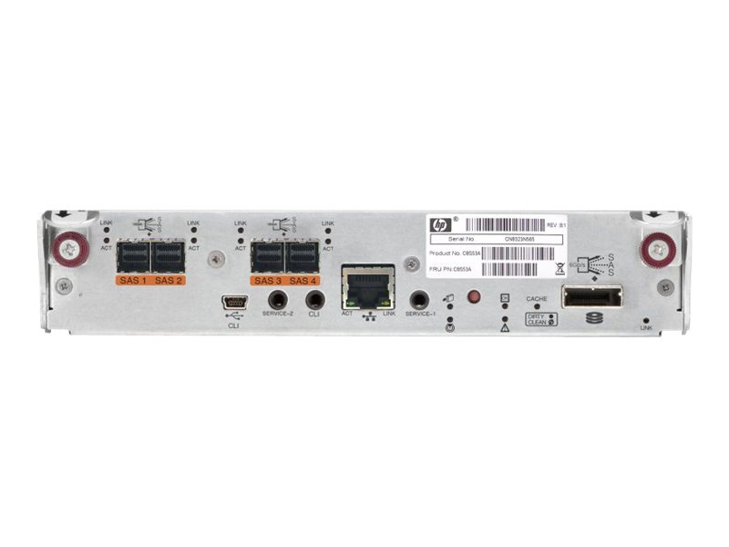 HPE Modular Smart Array 2040 SAS Controller - Controlador de almacenamiento (RAID) - SAS 6Gb/s - RAID RAID 0, 1, 3, 5, 6, 10, 50 - SAS 6Gb/s, SAS 12Gb/s - para Modular Smart Array 2040, 2040 10Gb HPE Modular Smart Array 2040 SAS Controller - Controlador de almacenamiento (RAID) - SAS 6Gb/s - RAID RAID 0, 1, 3, 5, 6, 10, 50 - SAS 6Gb/s, SAS 12Gb/s - para Modular Smart Array 2040, 2040 10Gb