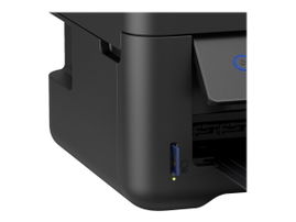 Epson EcoTank L4160 - Impresora multifunción - color - chorro de tinta - refillable - A4 (210 x 297 mm), Letter A (216 x 279 mm) (original) - A4/Legal (material) - hasta 7.7 ppm (copiando) - hasta 10.5 ppm (impresión) - 100 hojas - USB 2.0, Wi-Fi(n)