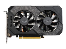 ASUS TUF-GTX1650S-O4G-GAMING - OC Edition - tarjeta gráfica - GF GTX 1650 SUPER - 4 GB GDDR6 - PCIe 3.0 x16 - DVI, HDMI, DisplayPort