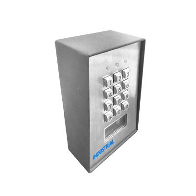 Heavy Duty Industrial Keyboard, Indoor/Outdoor, built-in proximity reader.
