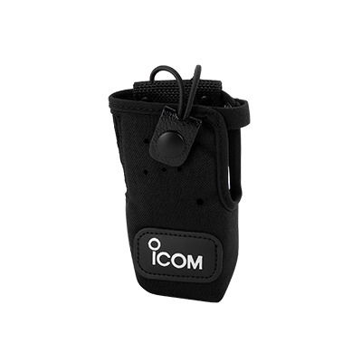 Funda de Nylon con clip metálico a cinto y correa con broche frontal para sostener el radio / IC-F3013, IC-F4013. Funda de Nylon con clip metálico a cinto y correa con broche frontal para sostener el radio / IC-F3013, IC-F4013.