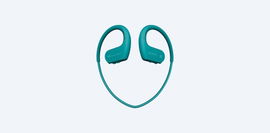 Walkman® resistente al agua y al polvo con tecnología inalámbrica BLUETOOTH®