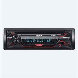 Radio para auto de CD y display multicolor
