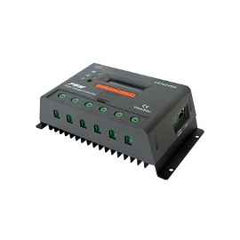 Controlador Solar de Carga y Descarga PWM 12/24V 30A con Display, Parámetros Configurables