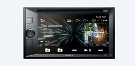 Radio para auto con pantalla táctil de 15,7 cm (6,2 pulg.) de DVD con BLUETOOTH®