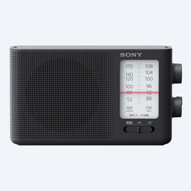 Radio FM/AM de sintonización analógica portátil