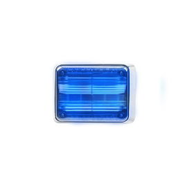 Warning Light Quadraflare LED with Built-in Flasher and Blue Color Casing Warning Light Quadraflare LED with Built-in Flasher and Blue Color Casing