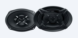 Parlantes coaxiales Mega Bass de 3 vías de 16 x 24 cm (6 x 9 pulg.) Parlantes coaxiales Mega Bass de 3 vías de 16 x 24 cm (6 x 9 pulg.)