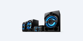 Sistema de audio de alta potencia con DVD M80D