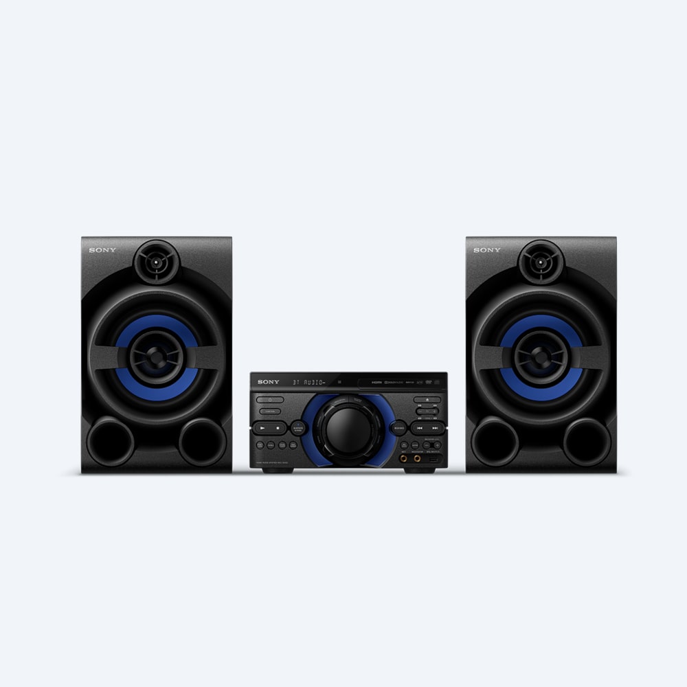 Sistema de audio de alta potencia con DVD M40D Sistema de audio de alta potencia con DVD M40D