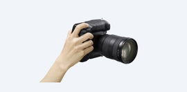 Empuñadura vertical para las cámaras α9 II y α7R IV Empuñadura vertical para las cámaras α9 II y α7R IV