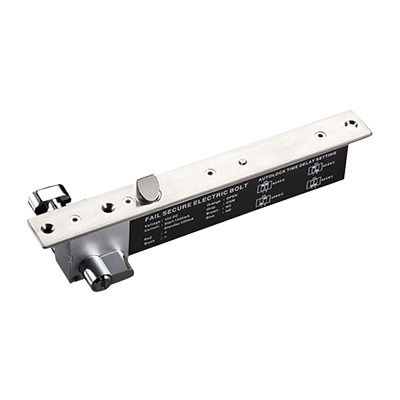 Cerradura Eléctrica de Perno deslizable, Cerrada en Caso de Falla (Fail Secure), Apertura con Llave en Caso de Emergencia Cerradura Eléctrica de Perno deslizable, Cerrada en Caso de Falla (Fail Secure), Apertura con Llave en Caso de Emergencia